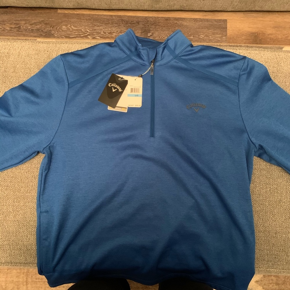 Men’s Lg callaway jacket 1/4 zip